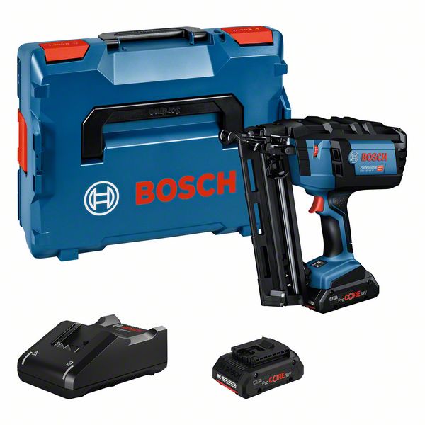 ZABIJAČ ČAVALA GNH 18V-64 M BOSCH AKU 18V 2X4AH + PUNJAČ + LBOXX