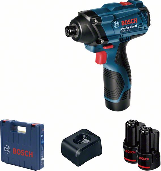 AKU UDARNI STEZAČ 12V M14-M12 100NM 2X1.5 AH GDR 120-LI BOSCH PROFESSIONAL