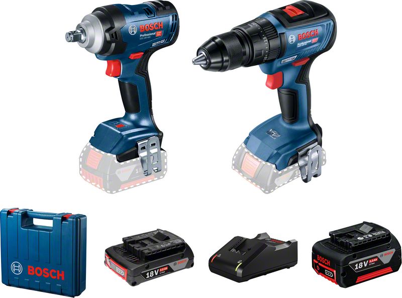 GDS 18V-400 + GSB 18V-50 2+5AH