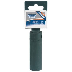 KLJUČ NASADNI UDARNI DRAPER 1/2¨ 17MM DUGI