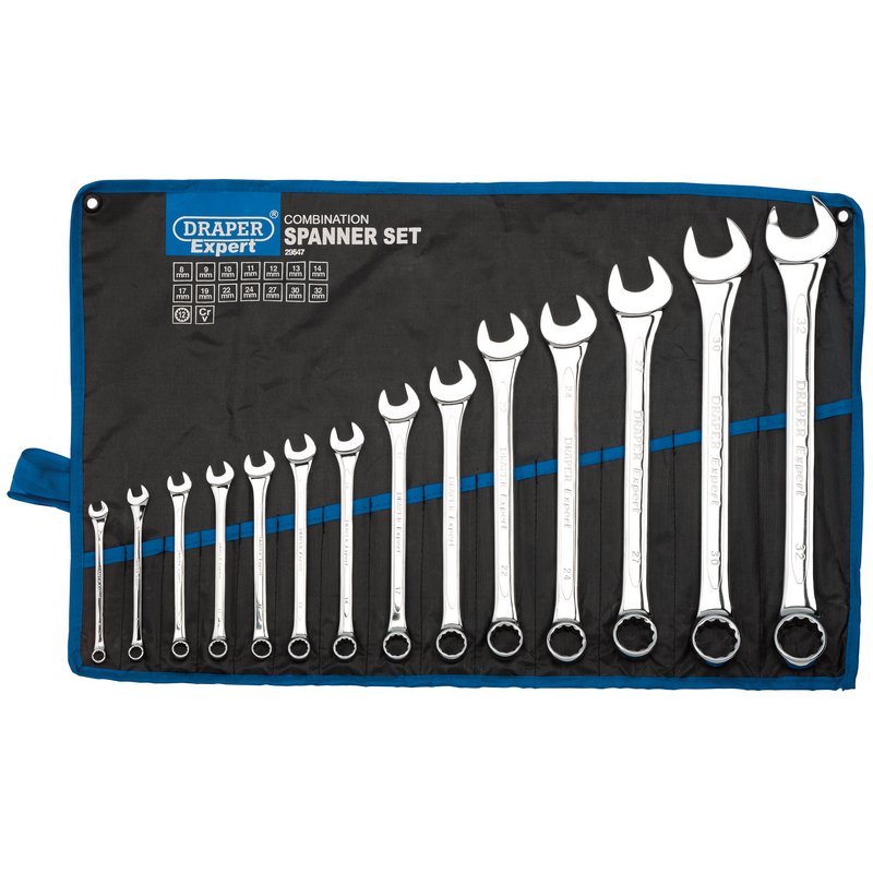KLJUČ VILIČASTO OKASTI DRAPER 8-32 MM SET 14/1