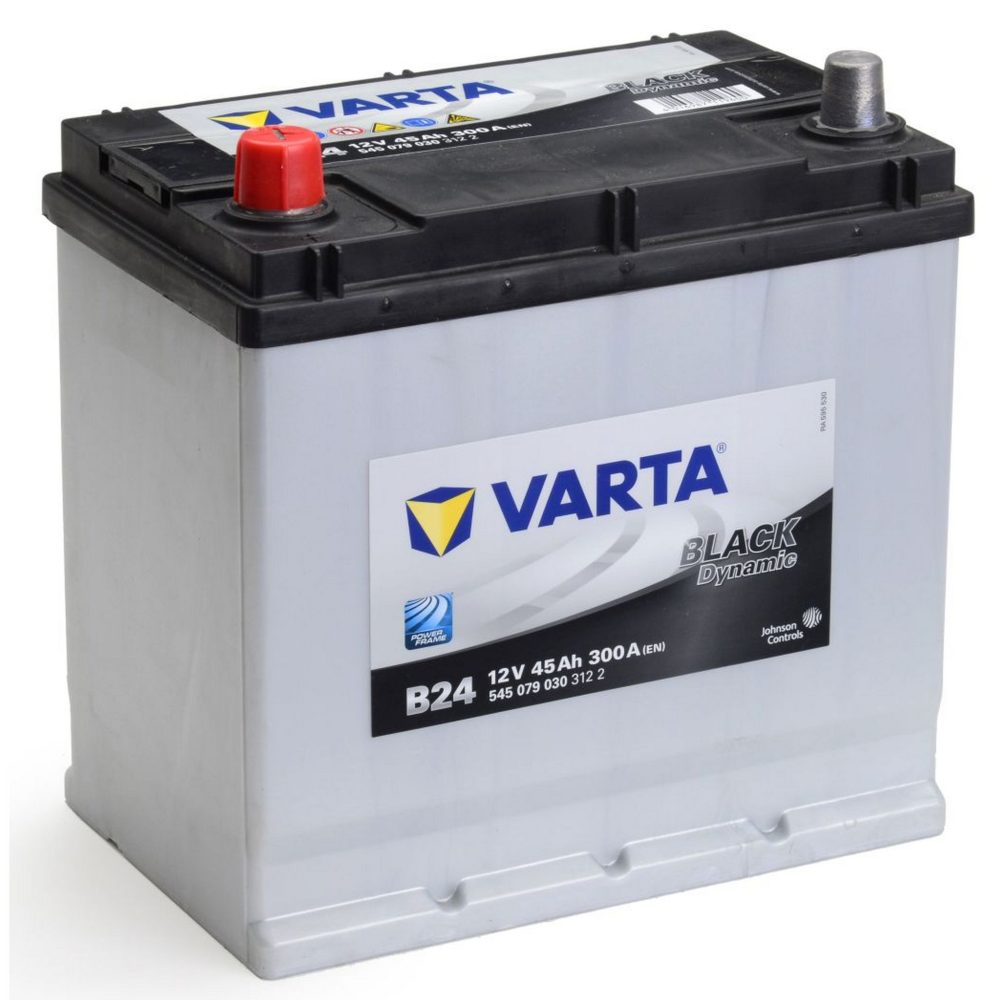 AKUMULATOR VARTA B24 BLACK DY. 12V-45 AH L+ REN