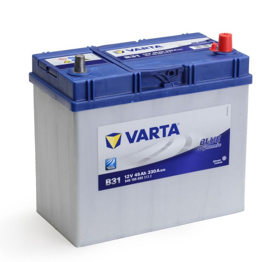 AKUMULATOR VARTA B31 BLUE DY. 12V-45 AH D+ASIA