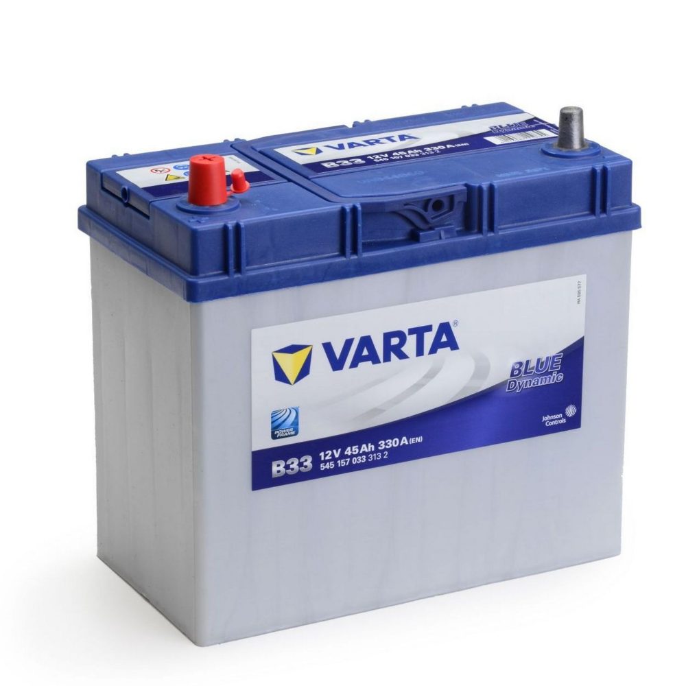 AKUMULATOR VARTA B33 BLUE DY. 12V-45 AH L+ ASIA