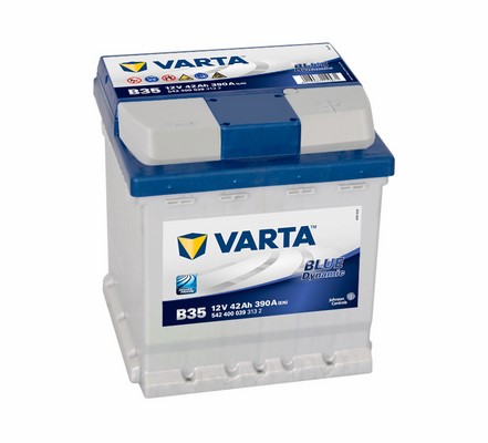 AKUMULATOR VARTA BLUE DY. 12V-42 AH D+ PUNTO