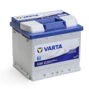 AKUMULATOR VARTA C22 BLUE DY. 12V-52 AH D+