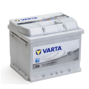 AKUMULATOR VARTA C6 SILVER DY. 12V-52 AH D+
