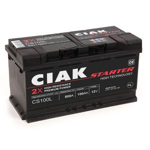 AKUMULATOR CIAK STARTER 12V-100 AH L+