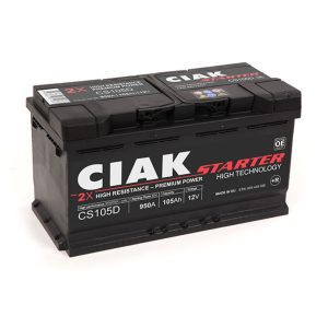 AKUMULATOR CIAK STARTER 12V-105 AH D+
