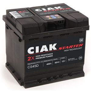 AKUMULATOR CIAK STARTER 12V-45 AH D+