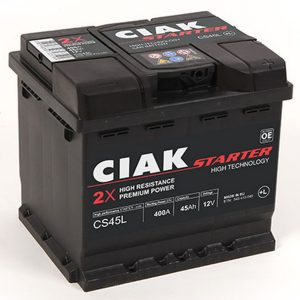 AKUMULATOR CIAK STARTER 12V-45 AH L+