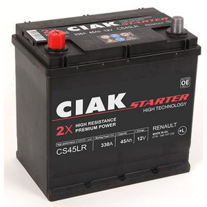 AKUMULATOR CIAK STARTER 12V-45 AH L+ RENAULT