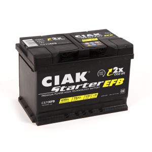 AKUMULATOR CIAK STARTER EFB 12V- 70AH D+