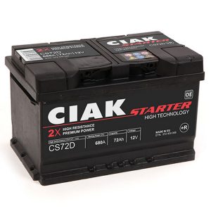 AKUMULATOR CIAK STARTER 12V-72 AH D+