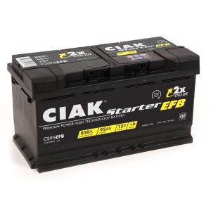 AKUMULATOR CIAK STARTER EFB 12V- 95AH D+