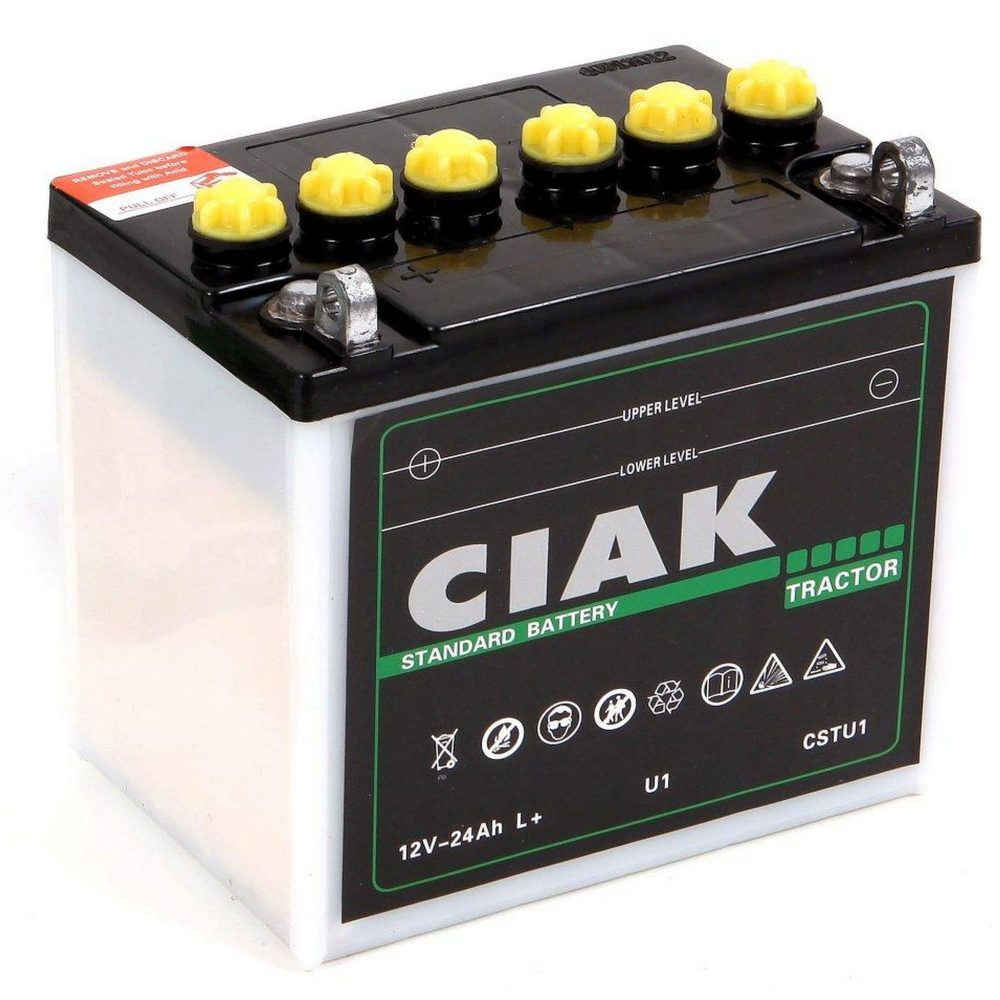 AKUMULATOR CIAK STARTER TRAKTOR 12V-24 AH L+ /