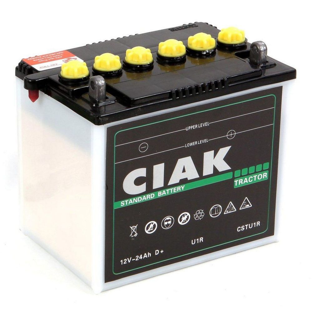 AKUMULATOR CIAK STARTER TRAKTOR 12V-24 AH D+ /