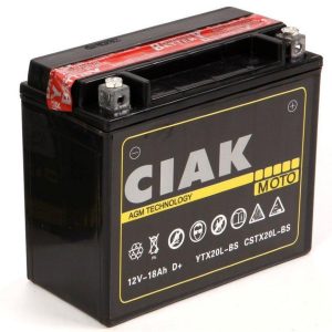 AKUMULATOR MOTO CIAK STARTER AGM 12V-18 AH D+