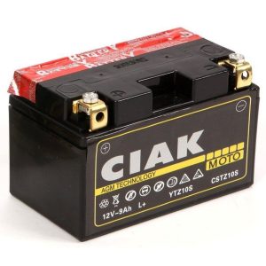 AKUMULATOR MOTO CIAK STARTER AGM 12V- 9AH L+