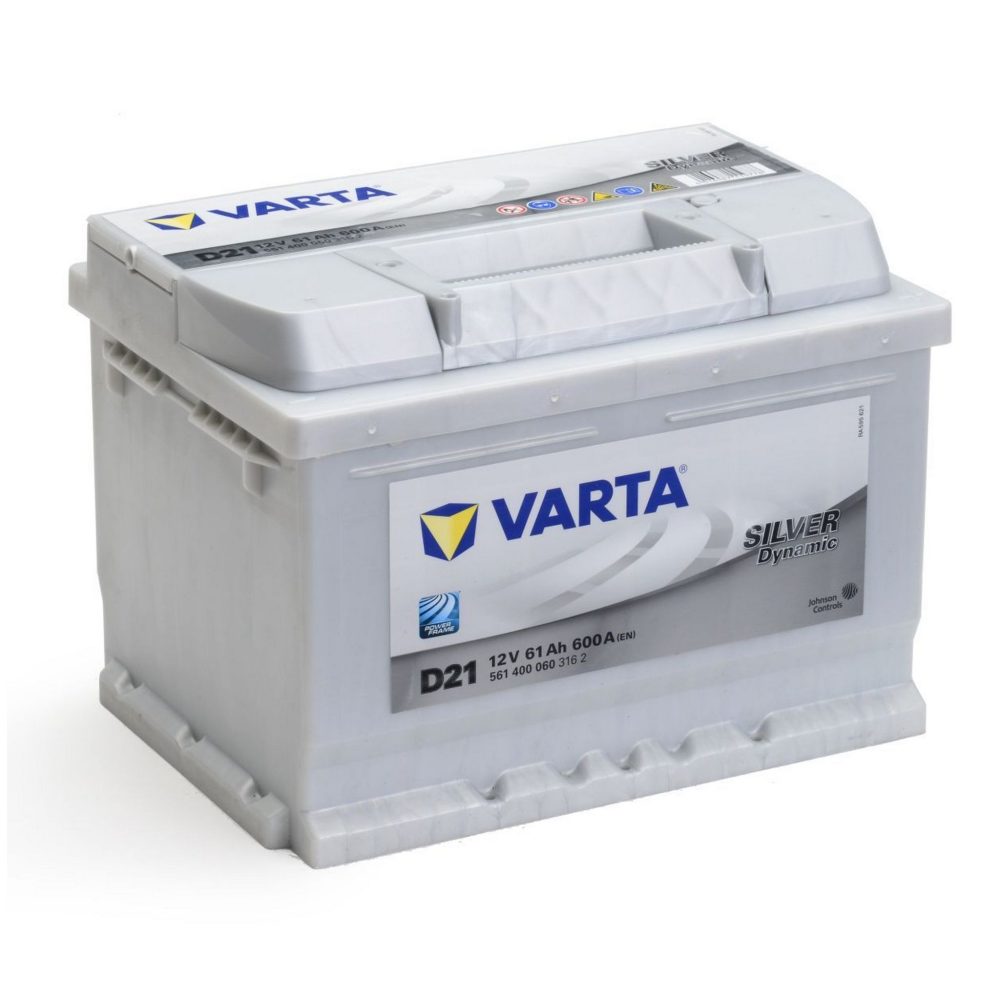 AKUMULATOR VARTA D21 SILVER DY. 12V-61 AH D+