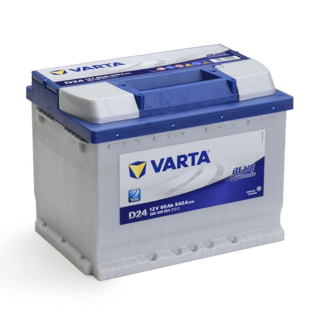 AKUMULATOR VARTA D24 BLUE DYNAMIC 12V-60 AH D+