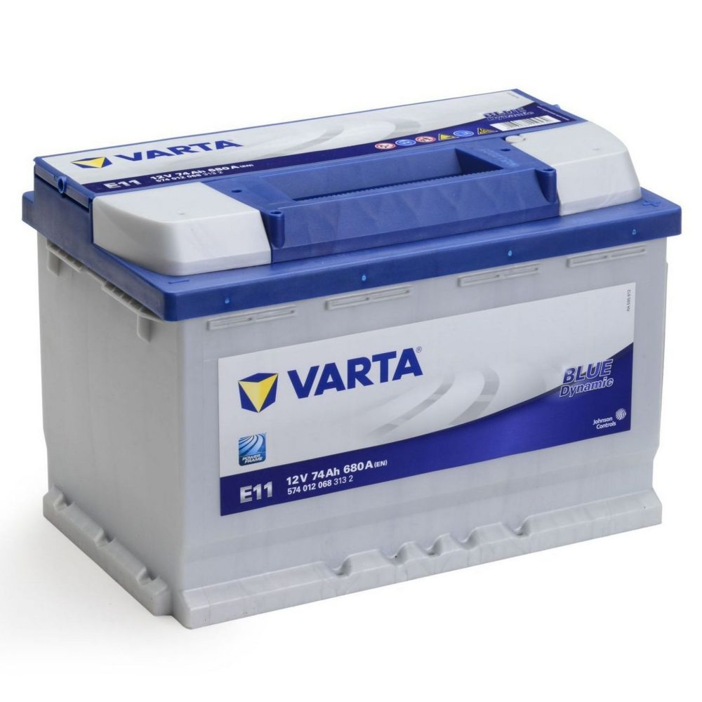 AKUMULATOR VARTA E11 BLUE DY. 12V-74 AH D+