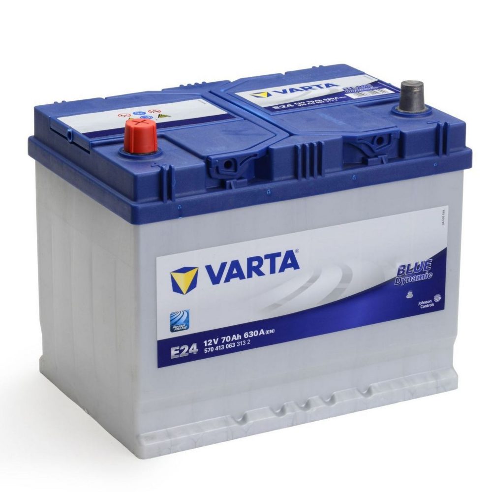 AKUMULATOR VARTA E24 BLUE DY. 12V-70 AH L+ ASIA