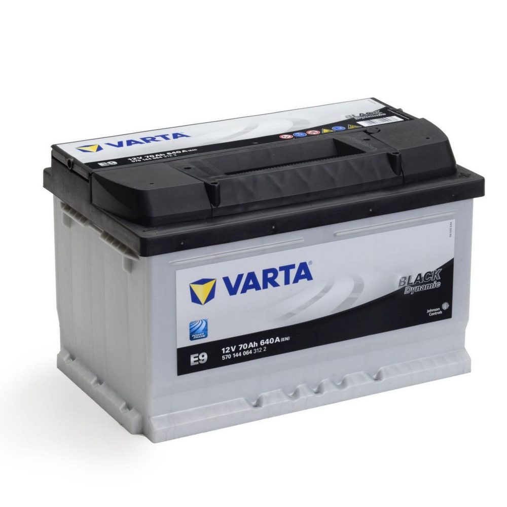 AKUMULATOR VARTA E9 BLACK DY. 12V-70 AH D+