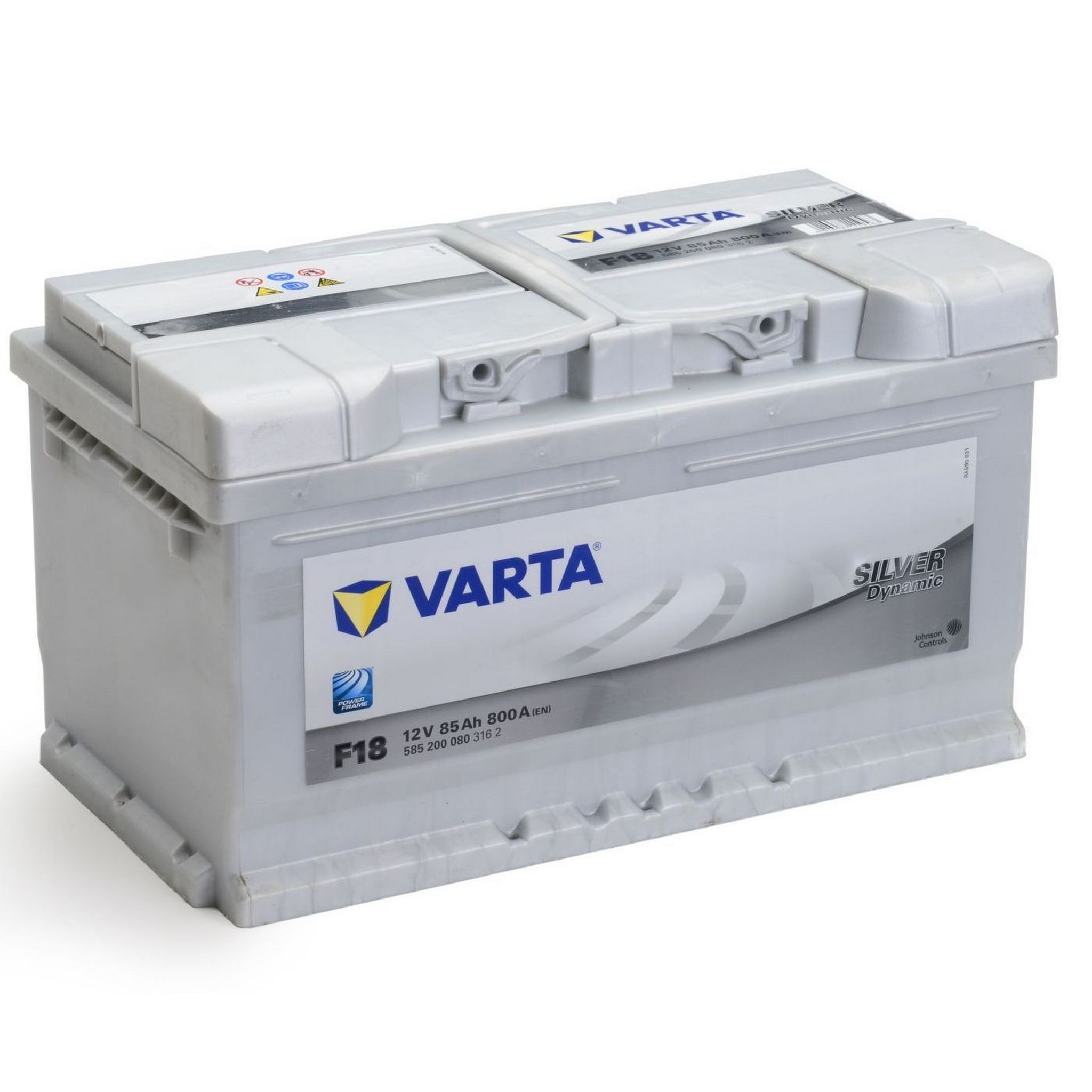 AKUMULATOR VARTA F18 SILVER DY. 12V-85 AH D+
