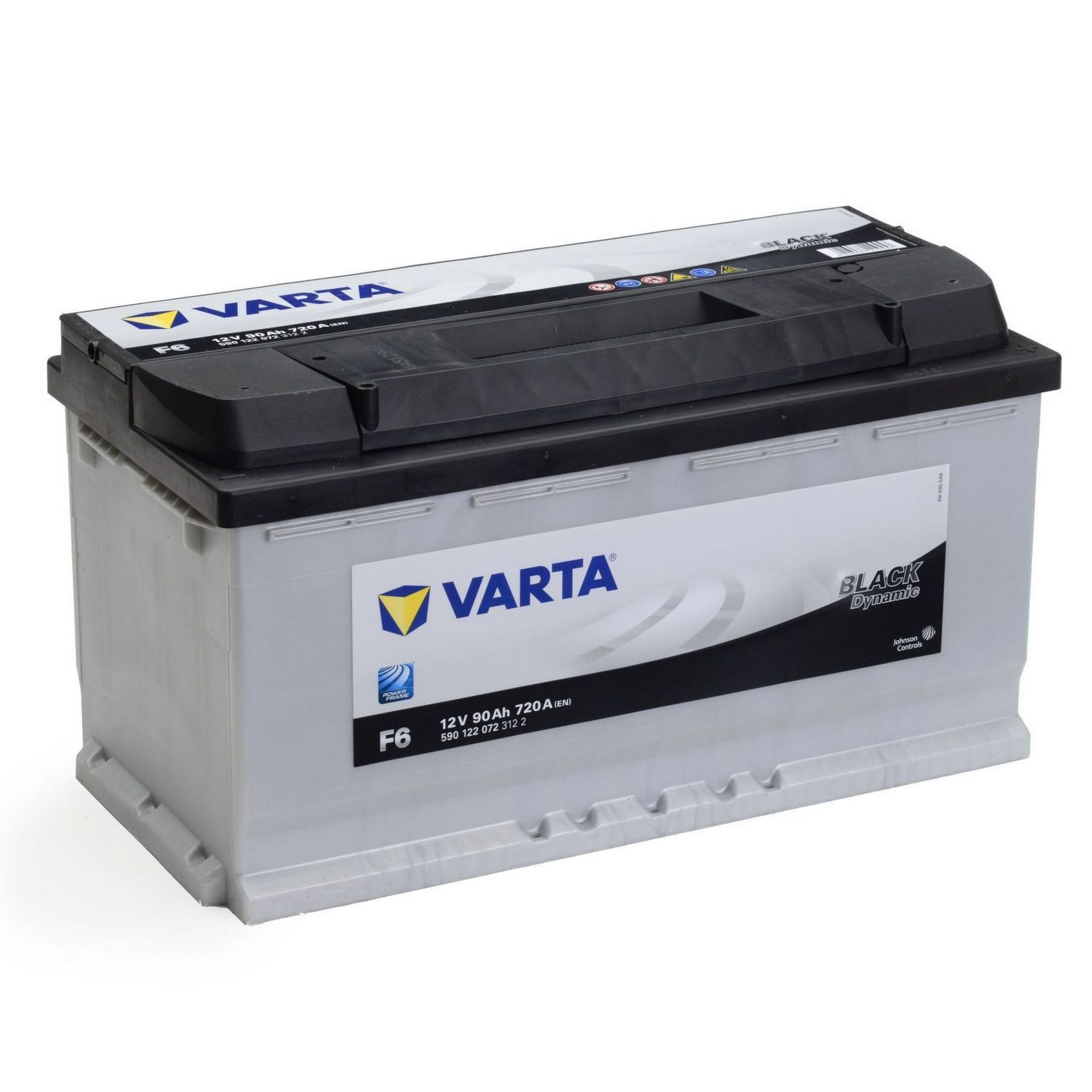 AKUMULATOR VARTA F6 BLACK DY. 12V-90 AH D+