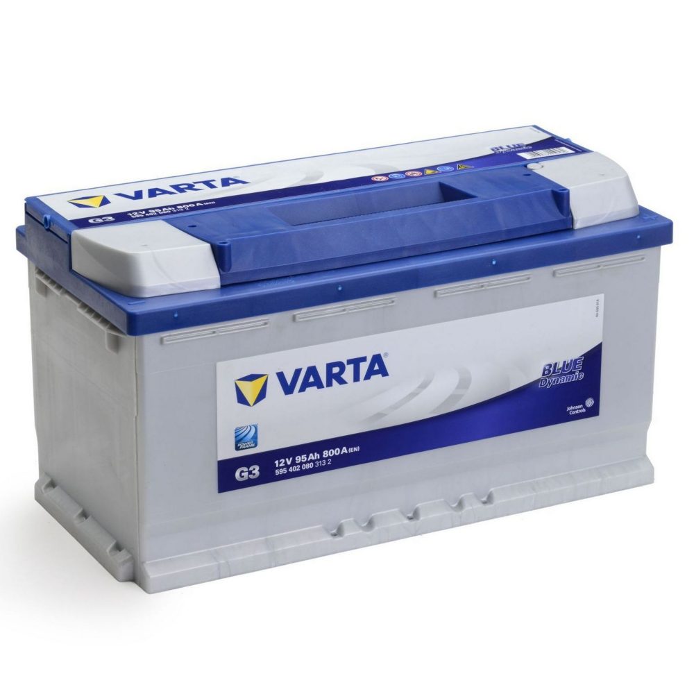 AKUMULATOR VARTA G3 BLUE DY. 12V-95 AH D+