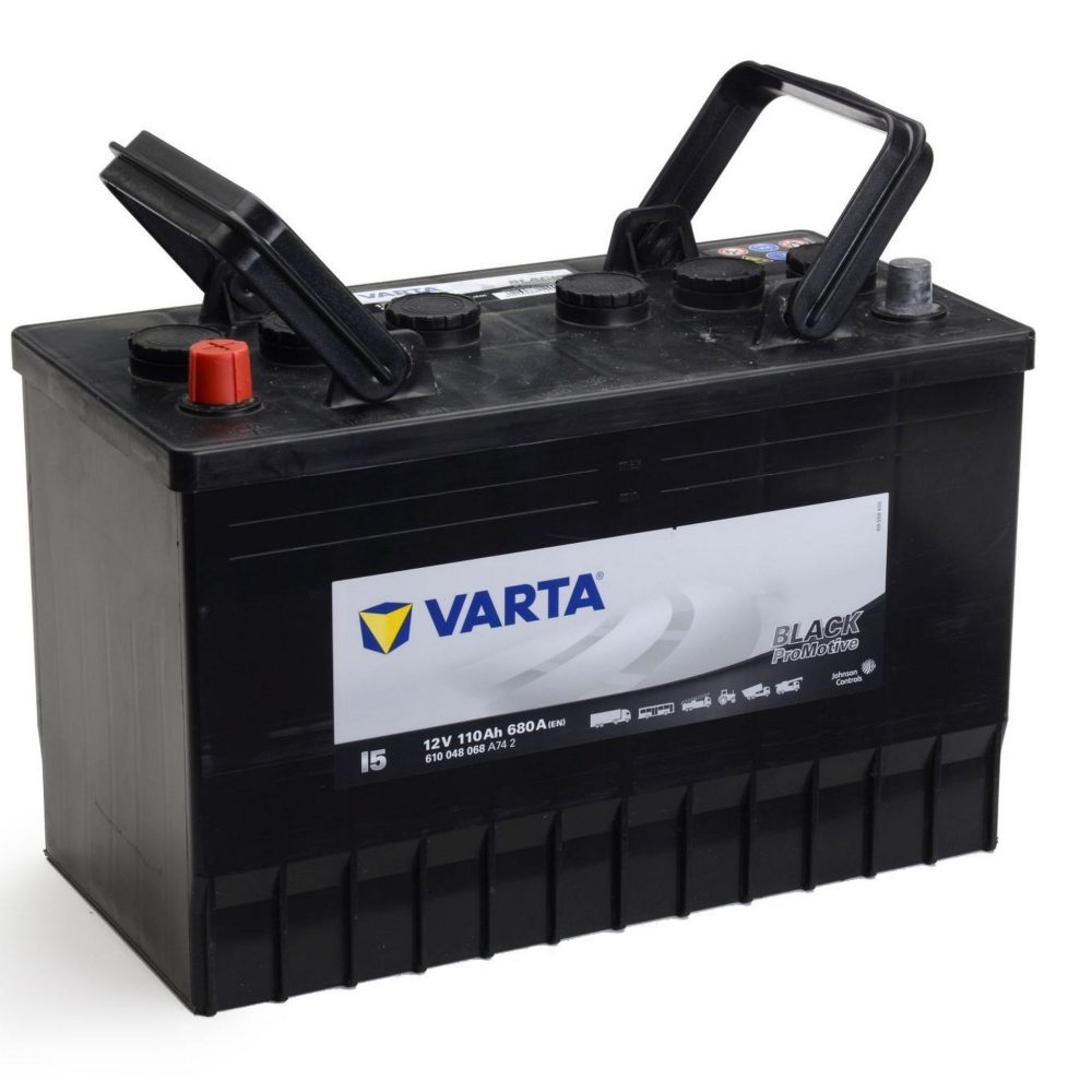 AKUMULATOR VARTA I5 PRO MOTIVE BLACK 12V-110AH-TRAK