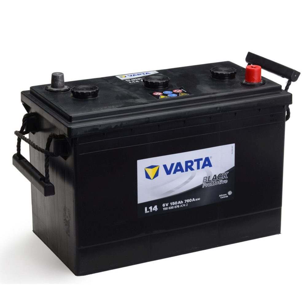 AKUMULATOR VARTA L14 PRO MOTIVE BLACK 6V-150AH
