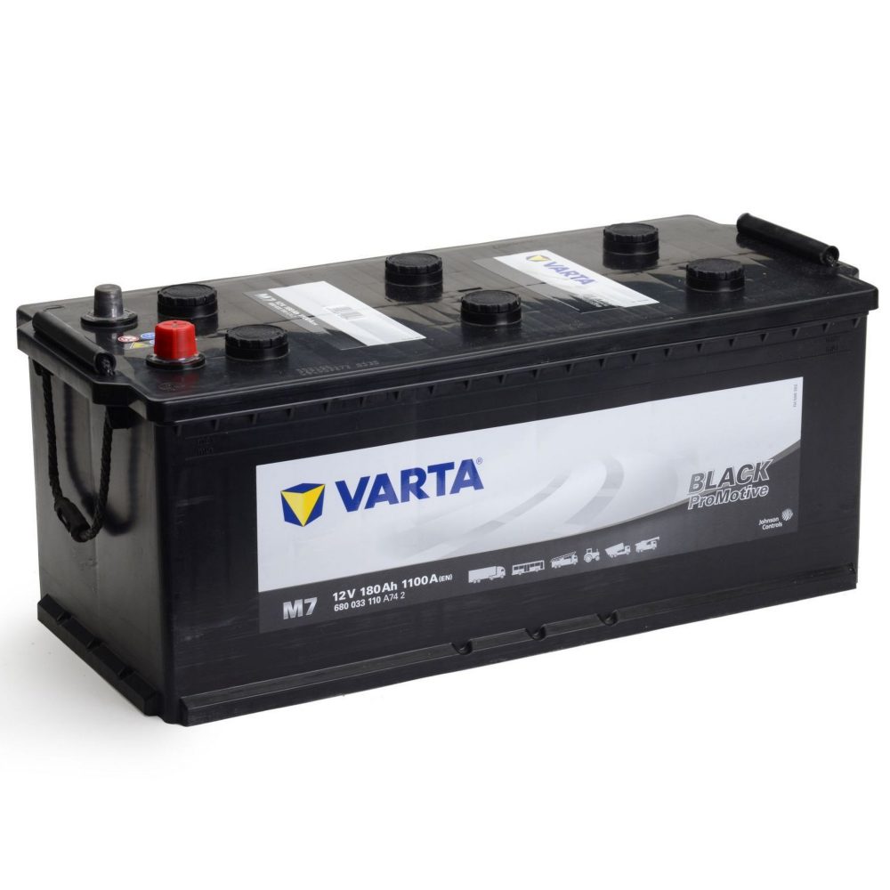 AKUMULATOR VARTA M7 PRO MOTIVE BLACK (D+) 12V-180 AH