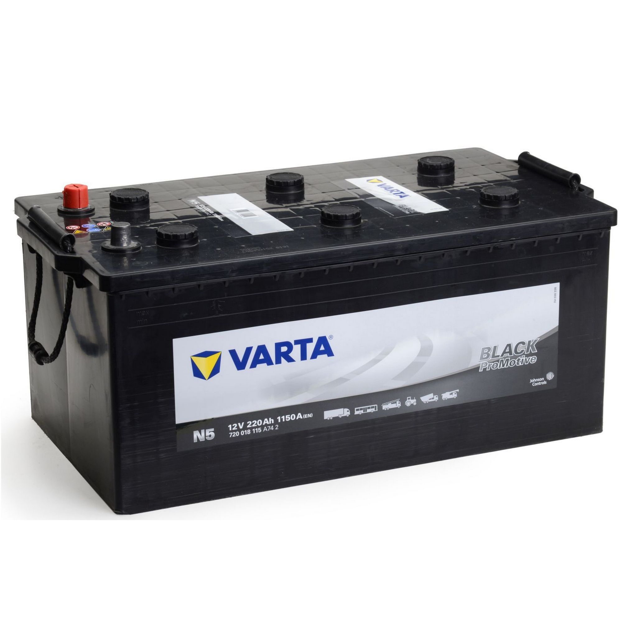 AKUMULATOR VARTA N5 PRO MOTIVE BLACK 12V-220 AH