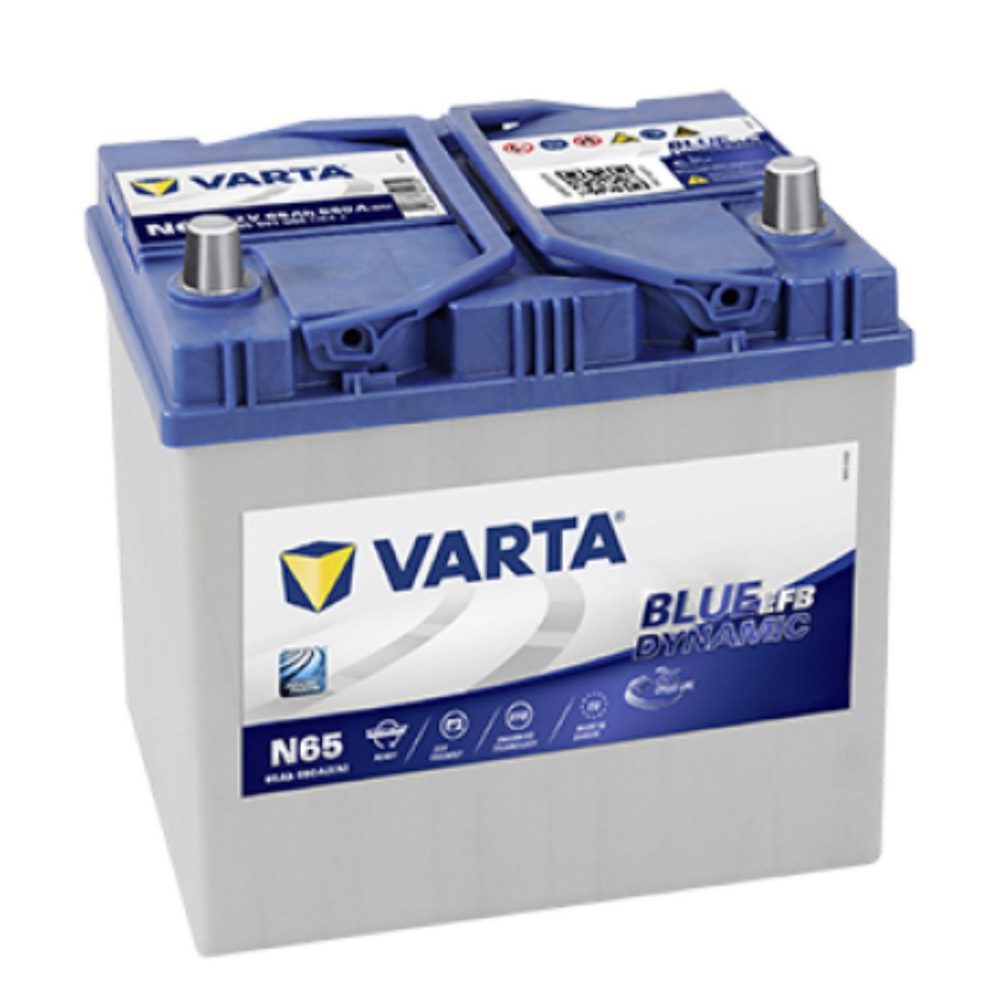 AKUMULATOR VARTA N65 BLUE DYNAMIC EFB 12V-65AH D+