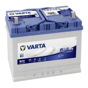 AKUMULATOR VARTA N72 BLUE DYNAMIC EFB 12V-72AH D+