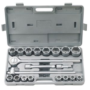 SET NASADNIH KLJUČEVA 3/4" 19-50MM  20-DIJELNI FERVI