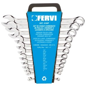 SET KOMBINIRANIH KLJUČEVA COLNI 1/4"-1" 13 DIJELNII FERVI 0199P