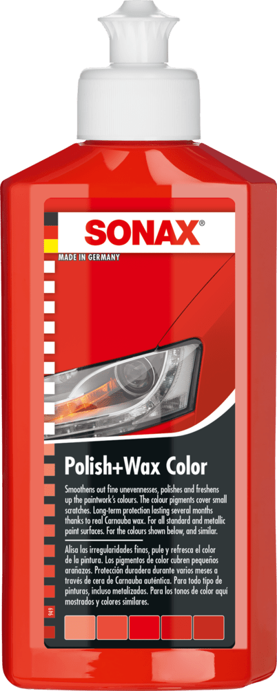 SONAX POLITURA SA VOSKOM CRVENA 250 ML