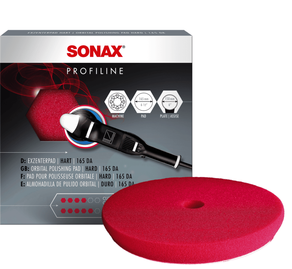 SONAX SPUŽVA ZA POLIRANJE  CRVENA DUAL ACTION 165