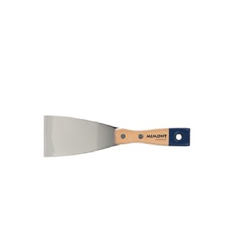 ŠPAHTLA ČELIČNA DRVENA DRŠKA NITNA 120MM MIMONT