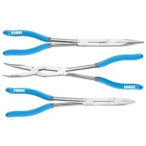 SET DUGAČKIH KLIJEŠTA XL DUŽINE 335MM 3-DIJELNA FERVI