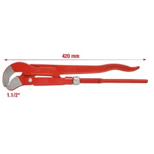 KLIJEŠTA ZA VODOINSTALATERE (ROLCANGE) "S" DUŽINE 420MM 1-1/2" KS TOOLS 113.1500
