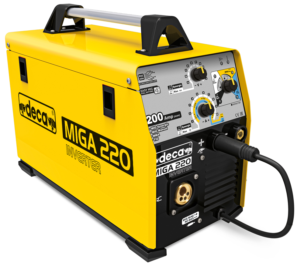 APARAT ZA ZAVARIVANJE MIG/MMA/TIG INVERTER 10-200A DECA MIGA 220