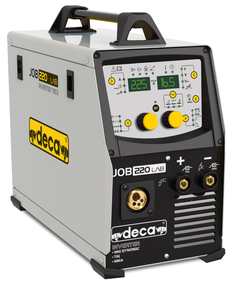 APARAT ZA ZAVARIVANJE MIG/MMA/TIG INVERTER JOB 220 LAB 200A DECA 248900