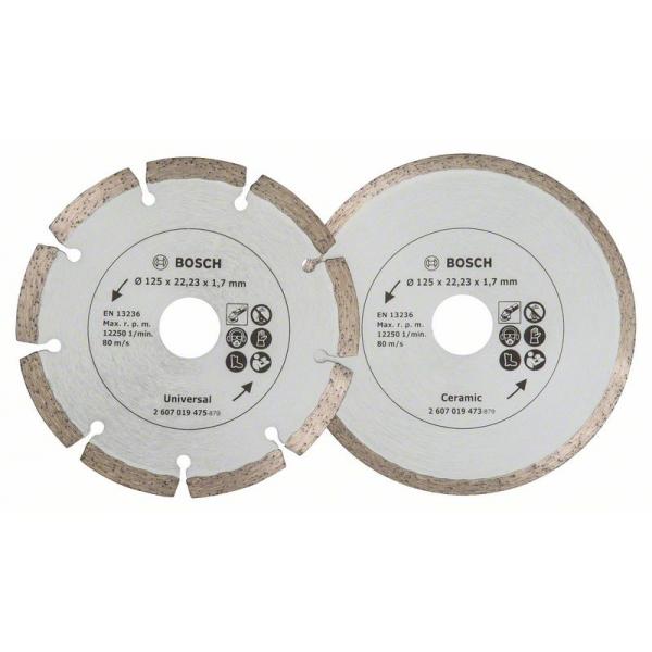 PROM 2 STK.DIA-TS 115MM BAUMAT./FLIESEN
