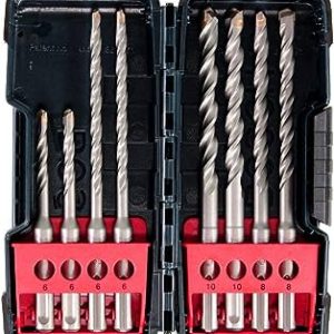 SET SVRDLA SDS PLUS-3 TOUGH BOX