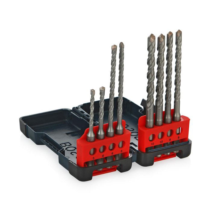 SET SVRDLA SDS PLUS-3 TOUGH BOX