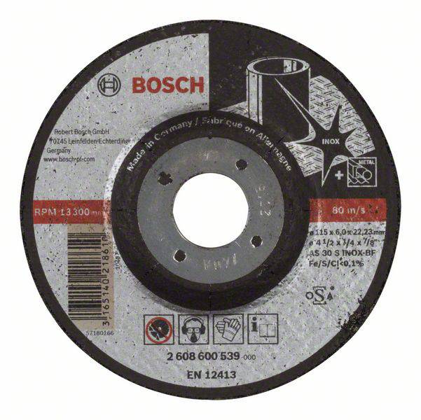 BRUSNA PLOČA ZA INOX 115X22